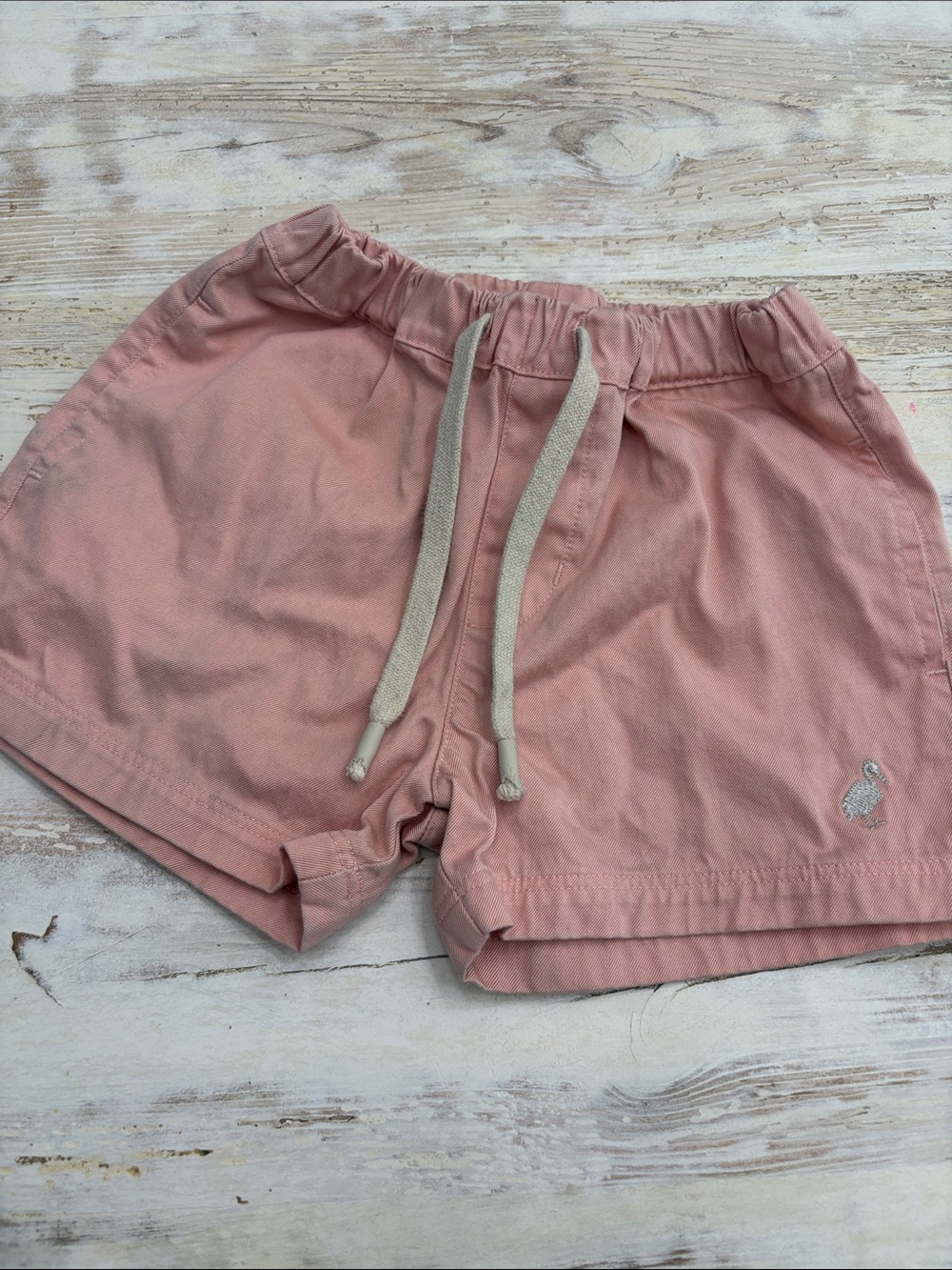 Boys 4t The Beaufort Bonnet Company peach/coral Cotton Drawstring Shorts